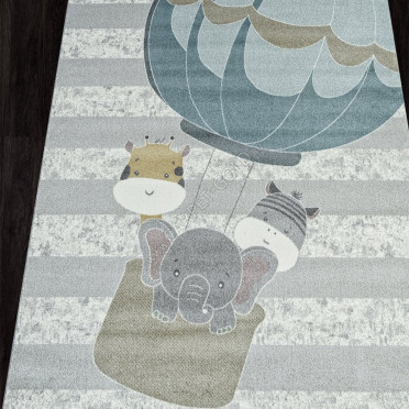 Ковер F263 - GRAY - Прямоугольник - коллекция SOFIT