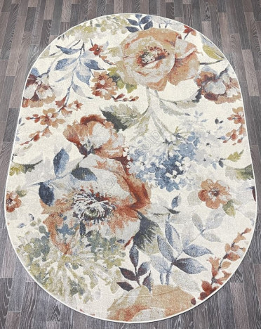 Ковер бельгийский 850056161 Mayumi (Вискоза, серый, разноцветный)