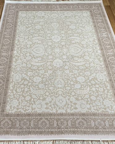 Ковер турецкий 9070D SHIMAL (Акрил - Полиэстер, бежевый)