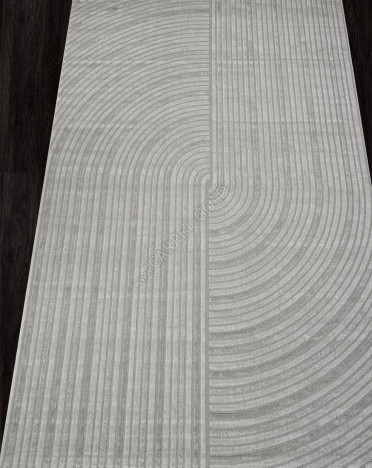 Ковер турецкий D212A TURIN (Хит-сет, серый)