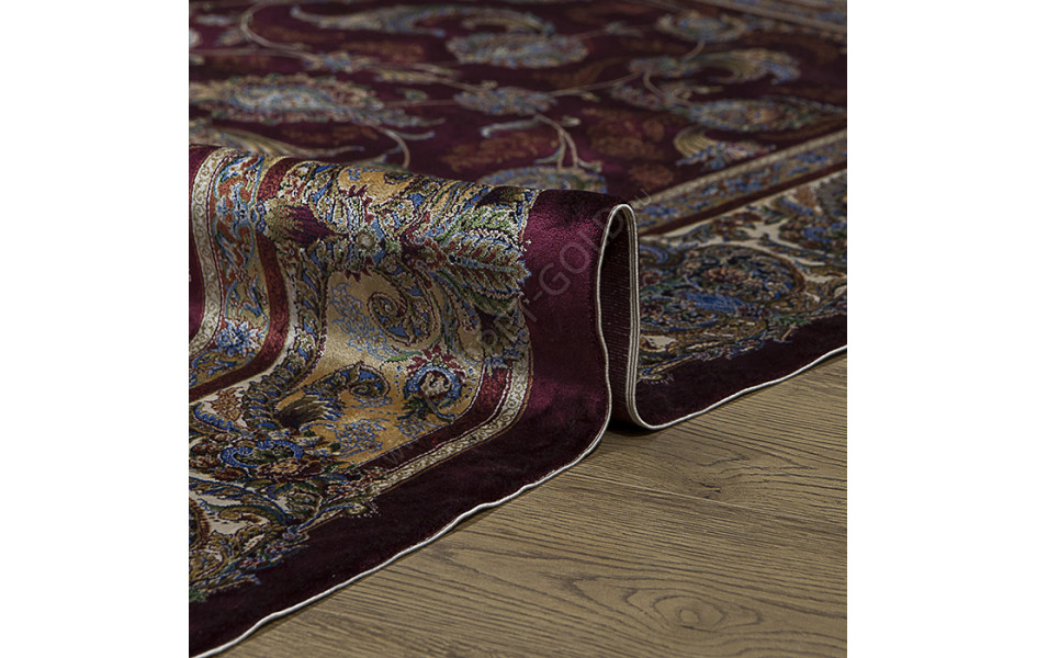 КОВРЫ ДИЗАЙН 2003K ЦВЕТ BORDO / CREAM