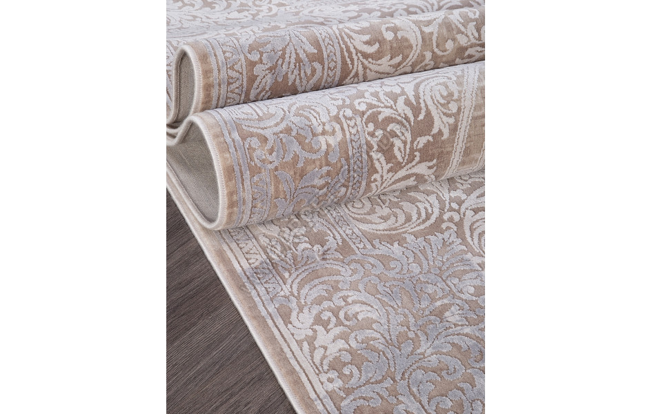 Ковер 21109A - D.BEIGE / CREAM - Прямоугольник - коллекция MILANO